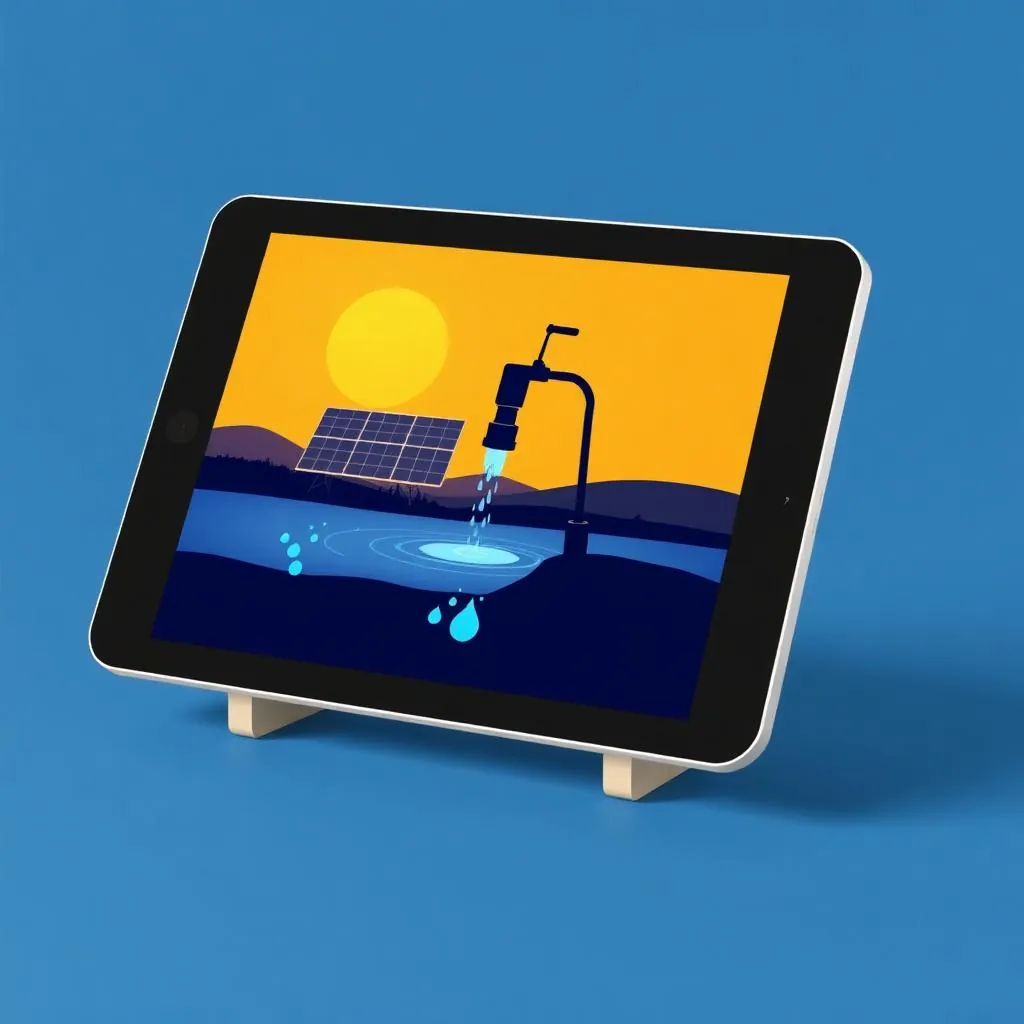 Capa do E-book Bombeamento de Água Solar — energia solar off-grid